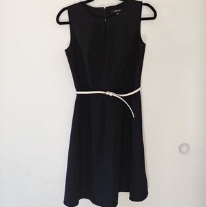 Ellen Tracy Black Mini office Dress